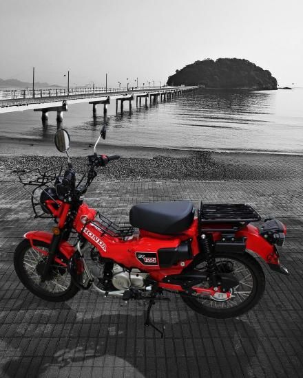 ハンターカブ CT125用スモールリアキャリア / リアラック / リア