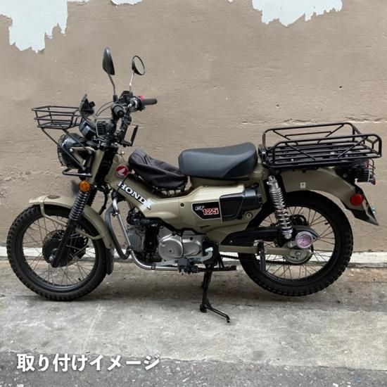 CT125ハンターカブ リアキャリア ホンダ 純正  バイク 部品 JA55 JA65 HunterCub 大型キャリア ツールボックス 曲がり無し 車検 Genuine:22301652