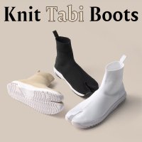 Knit Tabi Boots ニット健康足袋ブーツ KnitTB 靴下みたいな足袋シューズ ショートブーツ 足袋 たび タビ ニット 外反母趾 予防 疲れにくい メンズ レディース <img class='new_mark_img2' src='https://img.shop-pro.jp/img/new/icons61.gif' style='border:none;display:inline;margin:0px;padding:0px;width:auto;' />