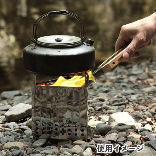フォールティングストーブ パイロマスター キャンプ 焚き火 アウトドア