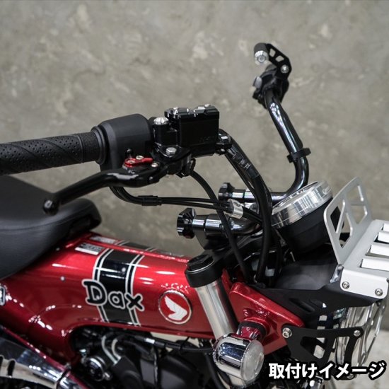 TWR製 HONDA 2022年以降モデル DAX ST 125 用 クルクル ハンドルバー キット（全２色） くるくる ハンドルバー ハンドル  ダックス