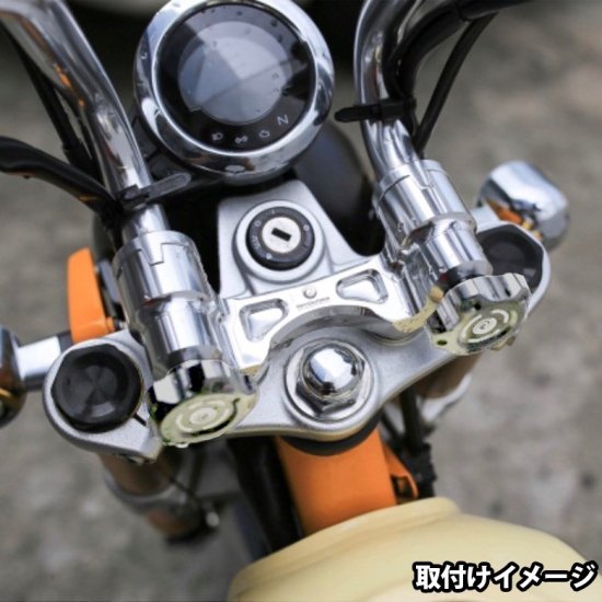 TWR製 HONDA モンキー 125 用 クルクル ハンドルバー キット（全２色） くるくる ハンドルバー ハンドル monkey