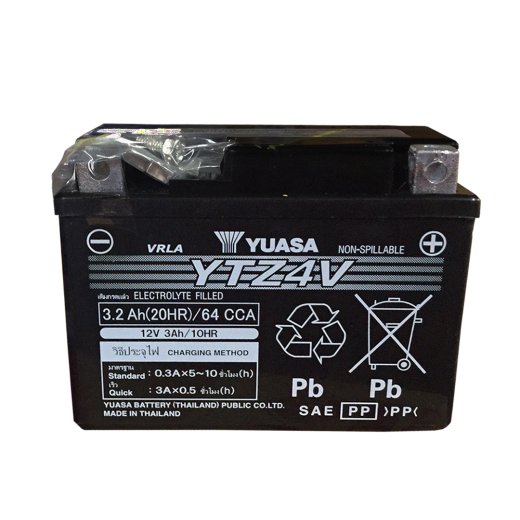 保証書付き】タイ YUASA YTZ4V 液入 バッテリー 互換 GTZ4V / GTZ5S / YTZ5S / FTZ4V