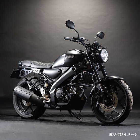 安心の日本製!! ZAMA製 YAMAHA XSR125 / 155 用 スリムサイドバックサポート