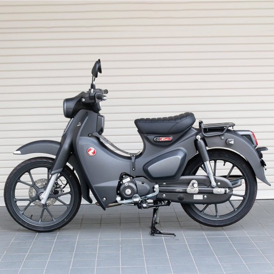 TWR製 HONDA 全年式 スーパーカブ C125用 ２cm ローダウンタックロールシート（ブラック）