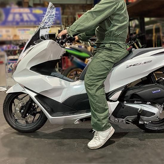 TWR製 PCX(JK05)/PCX160(KF47)用ウインドロングシールド