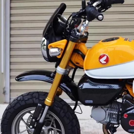 JMAX製 HONDA モンキー125 用 フロントフェンダー（ブラック）