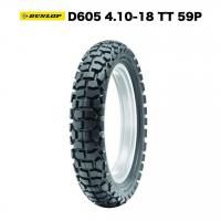 ͽ7в١DUNLOP  D605 4.10-18 TT 59P ֥å / ȥ졼륿 <img class='new_mark_img2' src='https://img.shop-pro.jp/img/new/icons61.gif' style='border:none;display:inline;margin:0px;padding:0px;width:auto;' />