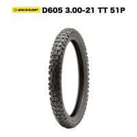 ͽ7в١DUNLOP  D605 3.00-21 TT 51P ֥å / ȥ졼륿 <img class='new_mark_img2' src='https://img.shop-pro.jp/img/new/icons61.gif' style='border:none;display:inline;margin:0px;padding:0px;width:auto;' />