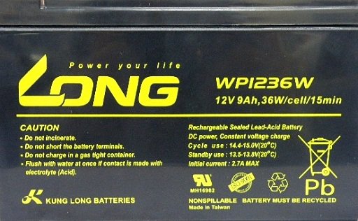 WP1236W バッテリー 4個セット Smart-UPS 蓄電器用バッテリー 完全密封型鉛蓄電池 12V9Ah APC ユタカ電機 Smart-UPS1400RM 保証書付き