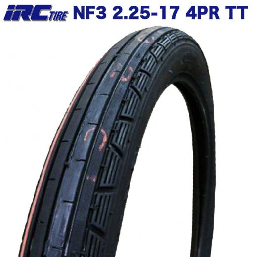 IRC製 タイヤ NF3 2.25-17 4PR 33L 純正採用 スーパーカブ プレスカブ50 ベンリィ フロントタイヤ
