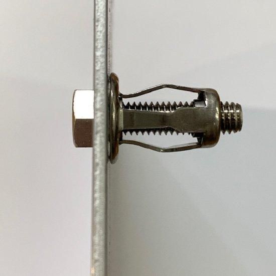 エアロの取付補強に！裏側にナットを作る！M5 P=0.8用【M5LN】POP