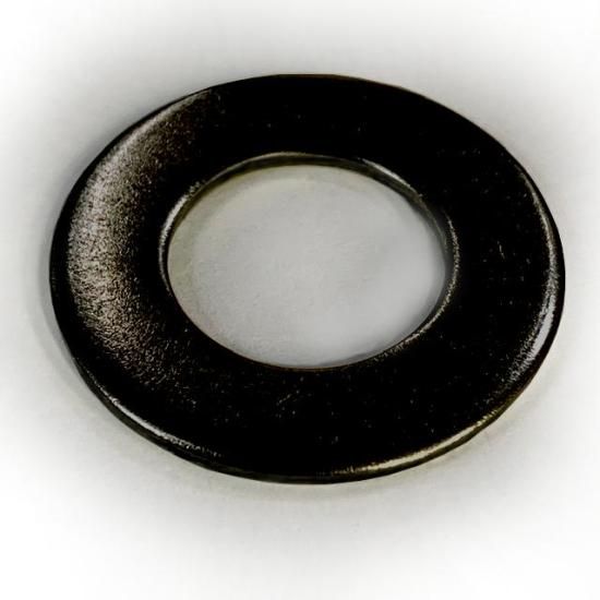 ブラック ステン平ワッシャー（ISO(M2.5) 2.5X6.5X0.5(内径X