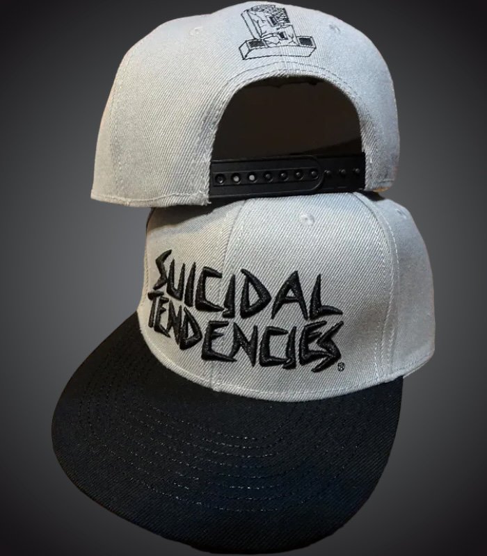 SuicidalTendencies スイサイダルテンデンシーズ snapback cap (Full Embroidered Custom  Snapback ) | グレー - ZAP 西海岸系ストリートファッションのセレクトショップ