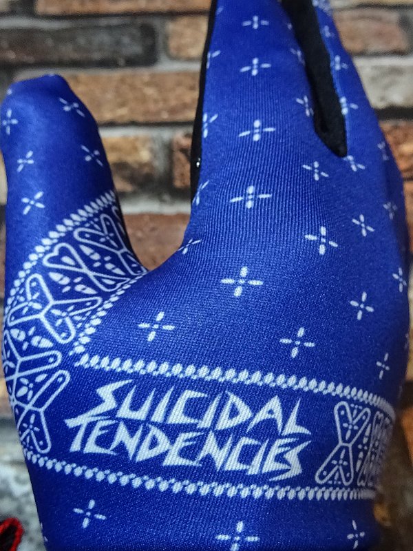 SuicidalTendencies ｘ Underhanded スイサイダルテンデンシーズ x アンダーハンデット [タッチパネル対応グローブ]  カラー:ネイビー - アメリカ西海岸系  ストリートカルチャーファッションのセレクトショップZAPです。Kustomstyle.RealMinority.PARASITE.OG  Classix.PAWN ...