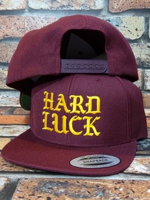 HardLuck ハードラック スナップバックキャップ  (OLD HAND SNAPBACK CAP) カラー：バーガンディー