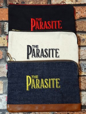 parasite パラサイト クラッチバッグ (PARASITE DENIM CLUTCH BAG) 