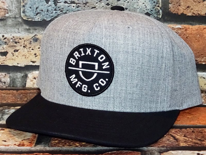 Brixton ブリクストン スナップバック キャップ crest C mp snapback