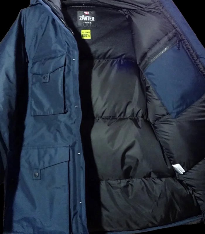 ZANTER JAPAN ザンタージャパン 800FP ダウンジャケット 南極観測隊 プロモデル(6720) | Zanter mountain  800fp down jacket - ZAP 西海岸系ストリートファッションのセレクトショップ