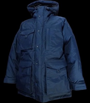 ZANTER JAPAN ザンタージャパン  800FP ダウンジャケット 南極観測隊 プロモデル(6720) Zanter mountain 800fp down jacket  カラー：ネイビー