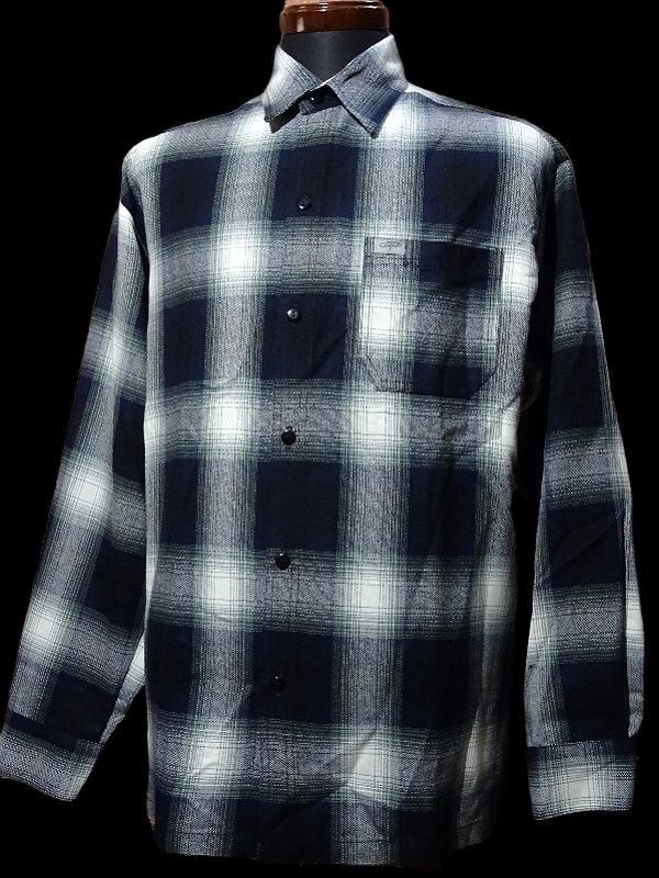 Caltop キャルトップ 長袖チェックシャツ Fl Plaid Long Shirt カラー ネイビー アメリカ西海岸系 ストリートカルチャーファッションのセレクトショップzapです Kustomstyle Realminority Parasite Og Classix Pawn Fuct Rebel8 など全国的にも取扱が少なく希少性の