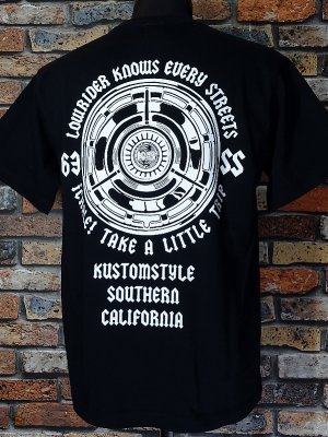 kustomstyle カスタムスタイル Tシャツ (KST2106BK) chale カラー：ブラック