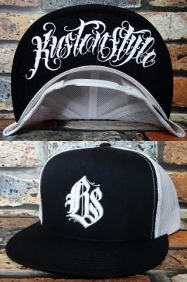 RE⚡︎AL DEEDS ロゴ スナップバック メッシュキャップ 黒×イエロー 日本未入荷 RIPCITY SKATES SNAPBACK MESH CAP BLACK/リップ