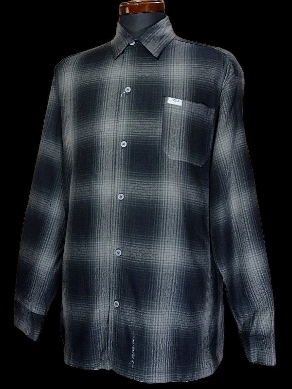 CalTop キャルトップ 長袖チェックシャツ FL PLAID LONG SHIRT