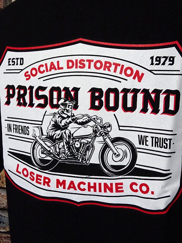LoserMachine × Social Distortion ルーザーマシーン Tシャツ (PRISON