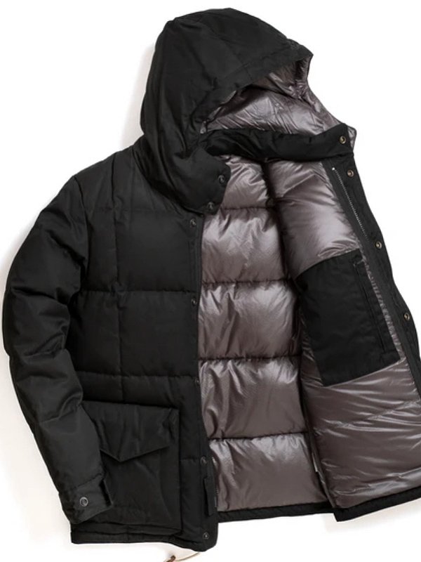 ZANTER JAPAN ザンタージャパン 日本製 800フィルパワー ダウンジャケット (VINTAGE DOWN JACKET) カラー：ブラック  - アメリカ西海岸系 ストリートカルチャーファッションのセレクトショップZAPです。Kustomstyle.RealMinority.PARASITE.OG  Classix.PAWN.FUCT.REBEL8 ...