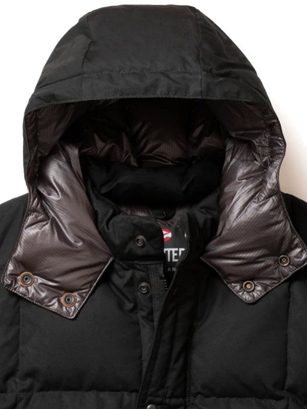 ZANTER JAPAN ザンタージャパン 日本製 800フィルパワー ダウンジャケット (VINTAGE DOWN JACKET) カラー：ブラック  - アメリカ西海岸系  ストリートカルチャーファッションのセレクトショップZAPです。Kustomstyle.RealMinority.PARASITE.OG  Classix.PAWN.FUCT.REBEL8 ...