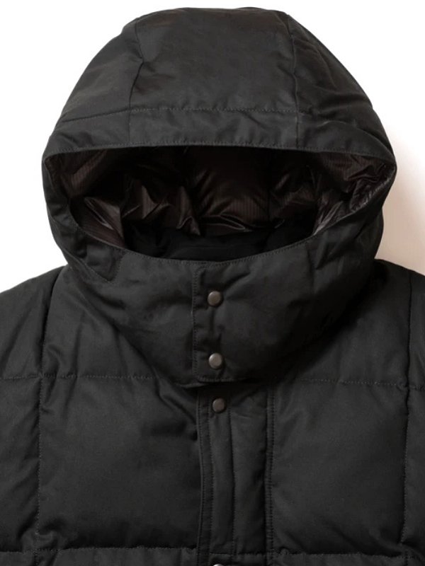 ZANTER JAPAN ザンタージャパン 日本製 800フィルパワー ダウンジャケット (VINTAGE DOWN JACKET) カラー：ブラック  - アメリカ西海岸系  ストリートカルチャーファッションのセレクトショップZAPです。Kustomstyle.RealMinority.PARASITE.OG  Classix.PAWN.FUCT.REBEL8 ...