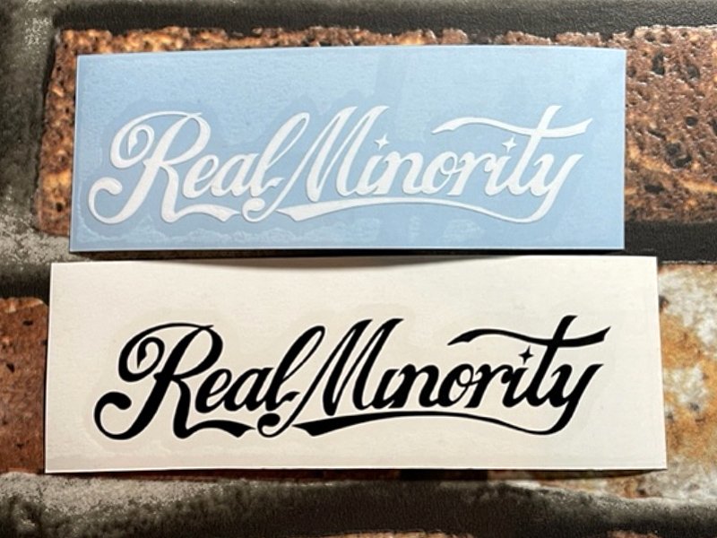 RealMinority リアルマイノリティー ステッカー (No4) RealMinority