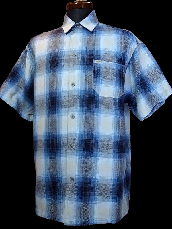 CalTop キャルトップ 半袖チェックシャツ FL PLAID SHORT SHIRT カラー 