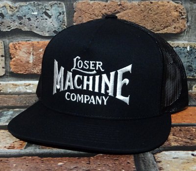 LOSER MACHINE ルーザーマシーン メッシュキャップ (GAGE) snapback mesh cap カラー：ブラック