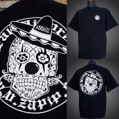 RealMinority リアルマイノリティー  Tシャツ (mariachi) 9.1oz ビッグシルエット ドロップショルダー Limited T-shirt カラー：ブラック