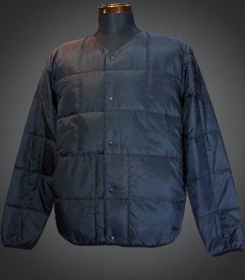 ZANTER JAPAN ザンタージャパン  リサイクルダウン インナージャケット 600fp recycle down inner jacket カラー：ブラック
