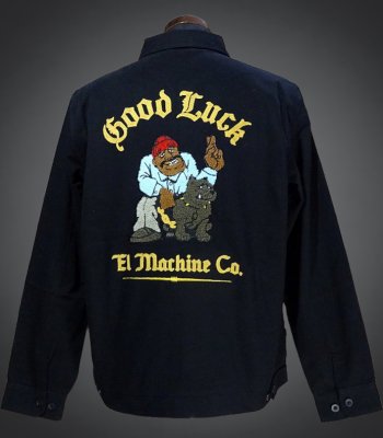 LOSER MACHINE ルーザーマシーン ジャケット (CHANDLER) gas station jacketカラー：ブラック