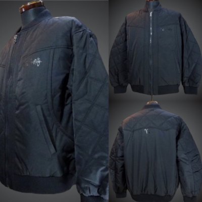 RealMinority リアルマイノリティー  キルティング ジャケット (flow) quilting jacket カラー：ブラック