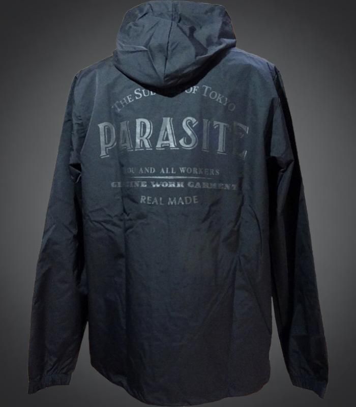 美品 PARASITE パラサイト ボア付き コーチジャケット parasite ボアコーチジャケット | ブラック - ZAP 西海岸系