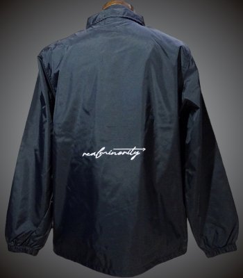 RealMinority リアルマイノリティー コーチジャケット (direction) coach jacket カラー：ブラック