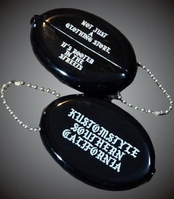 kustomstyle ॹ С󥱡 (KSKR-005BK) rubber coin purse rooted in the streets 顼֥å
