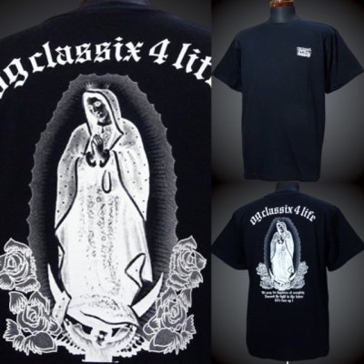 OG Classix オージークラッシックス Tシャツ (MARIA 4 LIFE) 6.2oz S/S TEE カラー：ブラック