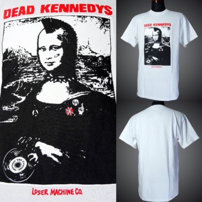 LoserMachine×DEAD KENNEDYS Tシャツ (DK - FINE ART) T-shirt カラー：ホワイト