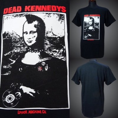 LoserMachine×DEAD KENNEDYS Tシャツ (DK - FINE ART) T-shirt カラー：ブラック