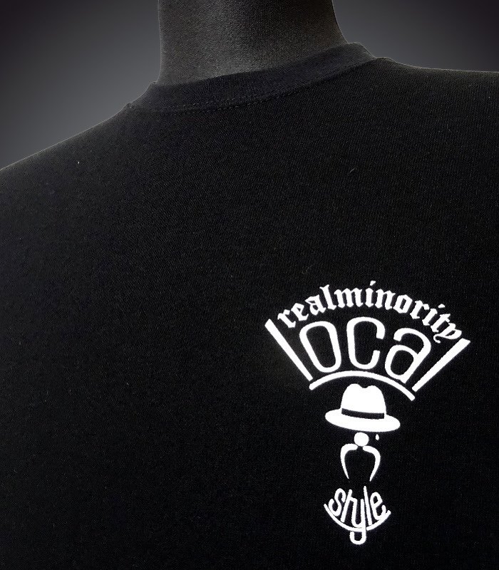 RealMinority リアルマイノリティー Tシャツ (STYLE) 9.1oz T-shirt カラー：ブラック ZAP  西海岸系ストリートファッションのセレクトショップ