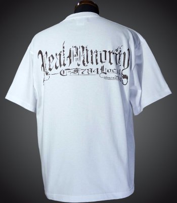RealMinority リアルマイノリティー Tシャツ (rm-cf784) 7.1oz rugged T-shirt カラー：ホワイト