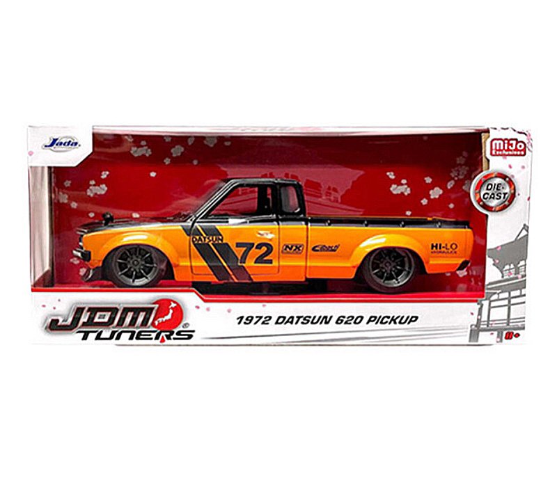 1/24ミニカー JADATOYS 1:24 JDM TUNERS 1972 Datsun 620 Pickup #72 | 高品質なミニカー |  MiJo Exclusives Limited Edition - ZAP 西海岸系ストリートファッションのセレクトショップ