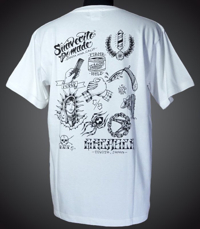 Greaser x Suavecito グリーサー×スアベシート Tシャツ (FIRME FLASH