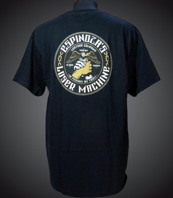 LoserMachine x ESPINOZAS Tシャツ (LMC X ESPINOZA’S BROTHERHOOD) T-shirt カラー：ブラック